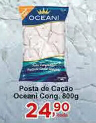 Rossi Supermercado Posta de Cacao Oceani cong. 800g oferta