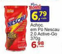 Rossi Supermercado Achoc. em po Nescau 2.0 Active-Go 370g oferta