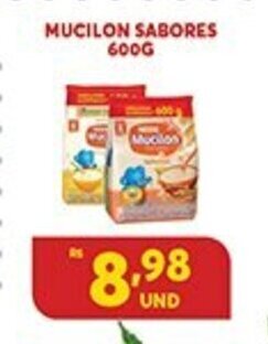 Atacadão Centro Sul Mucilon Sabores 600g oferta
