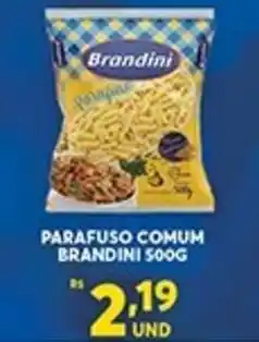 Atacadão Centro Sul Parafuso Comum Brandini 500g oferta
