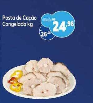 GoodBom Posta de cação congelado kg oferta