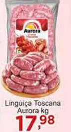 Rossi Supermercado Linguica Toscana Aurora 1kg oferta