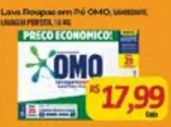 Supermercados Bretas Lava roupas em po omo oferta