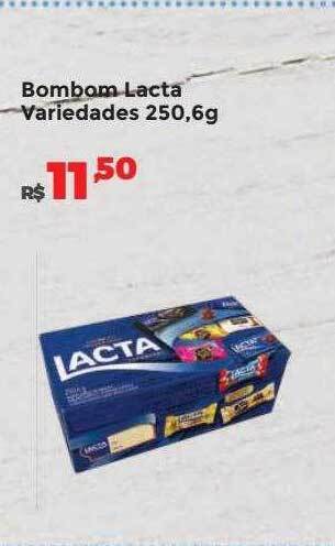 Villarreal Supermercados Bombom lacta variedades oferta