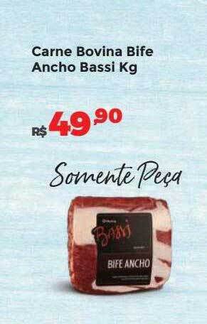 Carne bovina bife ancho bassi kg