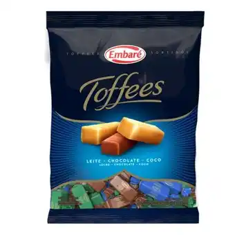 Bala embaré toffees sortidos 150g