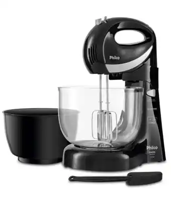 Pão de Açúcar Batedeira philco paris cristal duo black 350w oferta