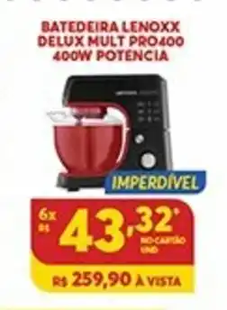 Batadeira Lenoxx Delux Mult Pro400 400w Potencia