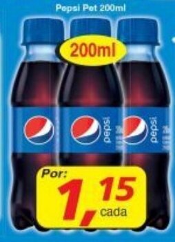 Supermercados Guanabara Pepsi Pet 200ml oferta