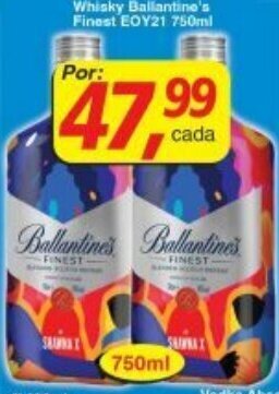 Supermercados Guanabara Whisky Ballantine's Finest 750ml oferta