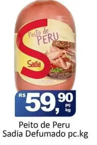 Rede Krill Peito de Peru Sadia Defumado 1kg oferta