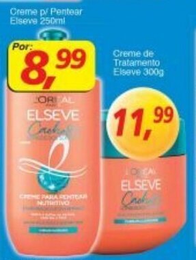 Supermercados Guanabara Creme p/ Pentear Elseve 250ml oferta