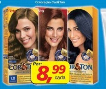 Supermercados Guanabara Coloracao Cor & Ton oferta