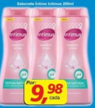 Supermercados Guanabara Sabonete Intimo Intimus 200ml oferta