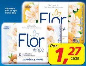 Supermercados Guanabara Sabonete Flor de Ype Suave 85g oferta