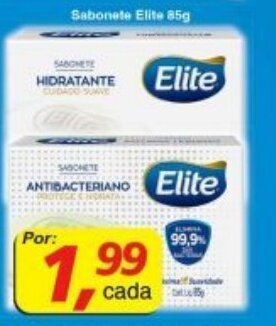 Supermercados Guanabara Sabonete Elite 85g oferta