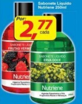 Supermercados Guanabara Sabonete Liquido Nutriene 250ml oferta