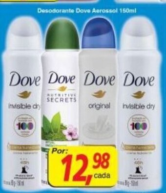 Supermercados Guanabara Desodorante Dove Aerosol 150ml oferta