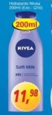 Supermercados Guanabara Hidratante Nivea 200ml oferta