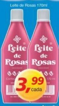 Supermercados Guanabara Leite de Rosas 170ml oferta