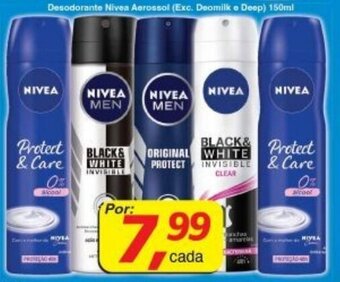 Supermercados Guanabara Desodorante Nivea Aerossol 150ml oferta