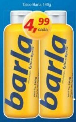 Supermercados Guanabara Talco Barla 140g oferta