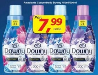 Supermercados Guanabara Amaciante Concentrado Downy 450ml/500ml oferta