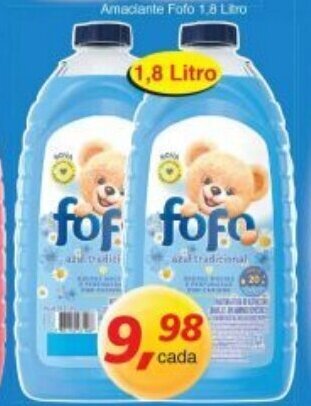 Supermercados Guanabara Amaciante Fofo 1.8L oferta