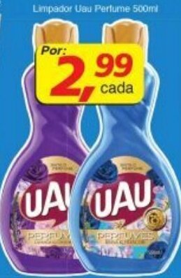 Limpador Uau Perfume 500ml