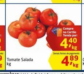 Tenda Atacado Tomate salada kg oferta