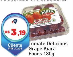 Tonin Superatacado Tomate delicious grape kiara foods 180g oferta