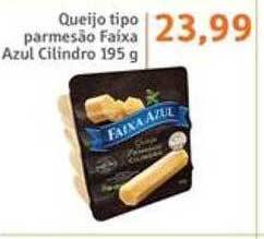 Sonda Queijo tipo parmesão faíxa azul cilíndro oferta