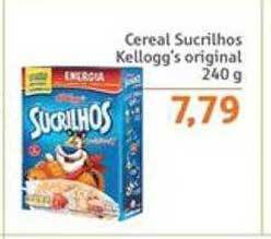 Sonda Cereal sucrilhos kellogg's original oferta
