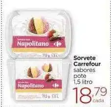 Carrefour Market Sorvete carrefour sabores pote oferta