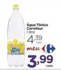 Carrefour Market Água tônica carrefour oferta