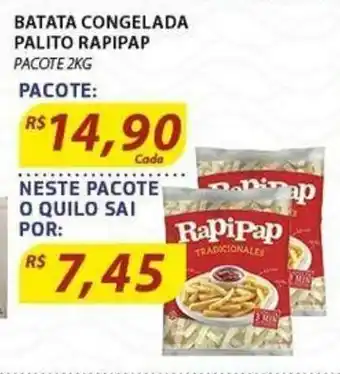 Assaí Atacadista Batata Congelada Palito Rapipap 2kg oferta