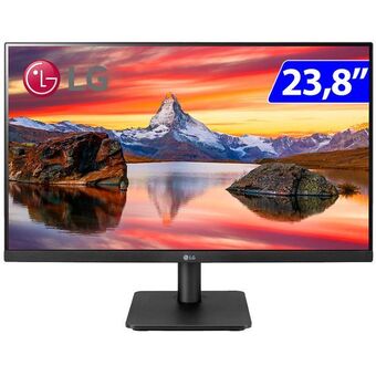 Gazin Monitor lg led ips 23,8" full hd hdmi vga 24mp400 com ajuste de inclinação oferta