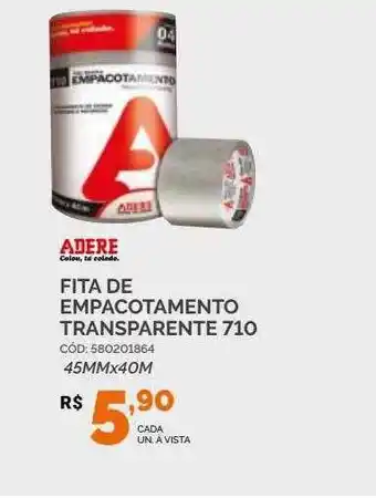 Carajás Adere fita de empacotamento transparente oferta