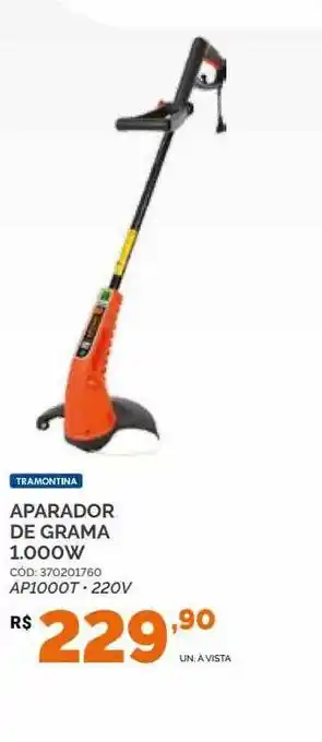 Carajás Aparador de grama 1.000w tramontina oferta