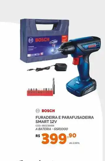 Carajás Furadeira e parafusadeira smart 12v bosch oferta
