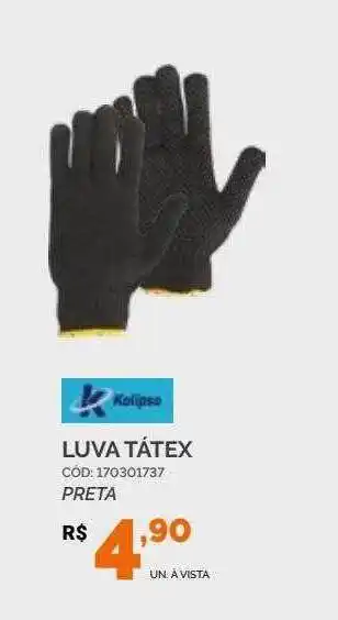 Luva tátex