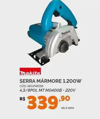 Carajás Serra mármore 1.200w makita oferta