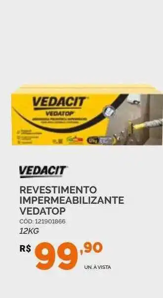 Carajás Revestimento impermeabilizante vedatop vedacit oferta
