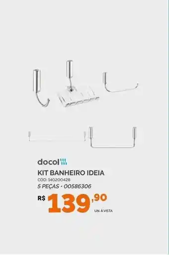 Kit banheiro ideia docol