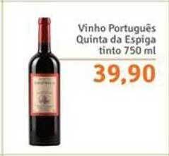 Vinho português quinta da espiga tinto