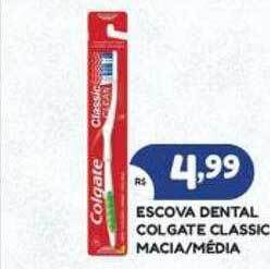 Bramil Supermercados Escova dental colgate classic macia média oferta