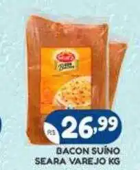 Bramil Supermercados Bacon suino seara varejo oferta