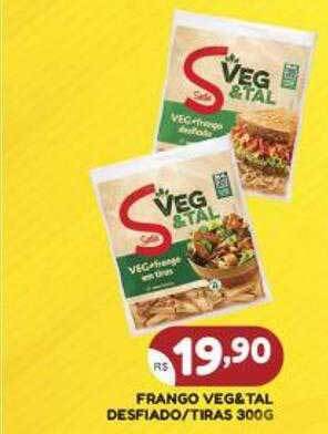 Bramil Supermercados Frango veg&tal desfiado tiras oferta