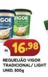 Requeijão vigor tradicional light