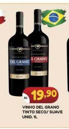 Bramil Supermercados Vinho del grano tinto seco suave oferta